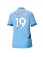 Billige Manchester City Ilkay Gundogan #19 Hjemmedrakt Dame 2024-25 Kortermet